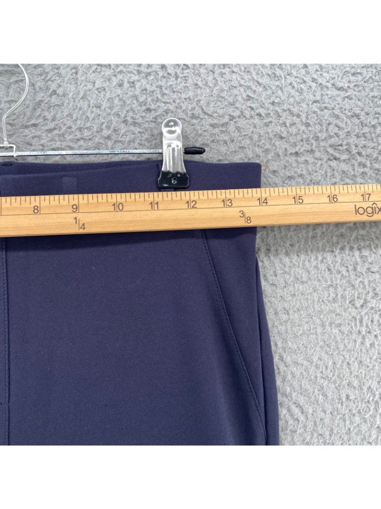 Betabrand Pants Womens Small Petite Indigo Bootcut Stretch Knit Trousers Pockets — image 7 of 8
